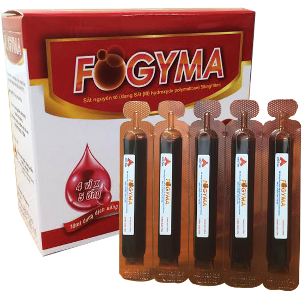 FOGYMA - PHÒNG NGỪA THIẾU MÁU DO THIẾU SẮT